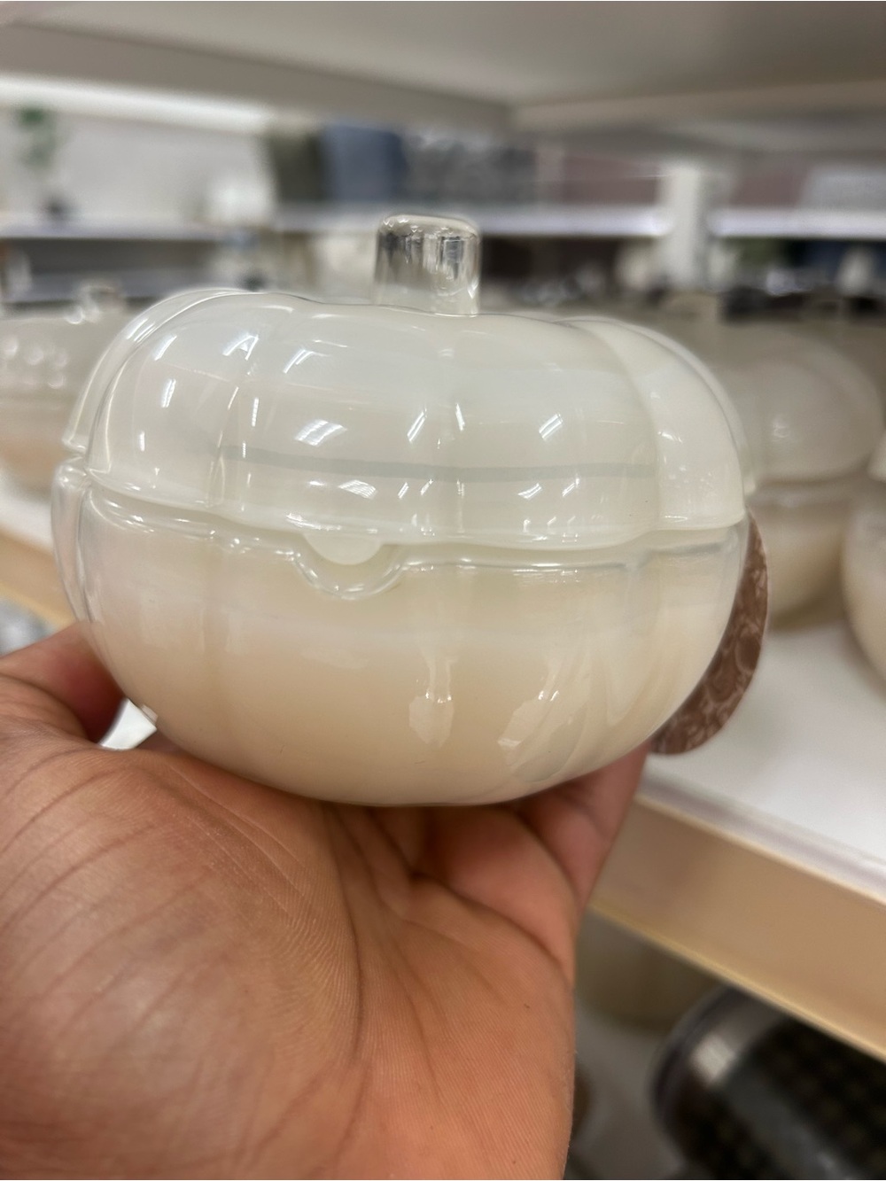 Threshold Vanilla Pumpkin White/cream Scented Jar Candle